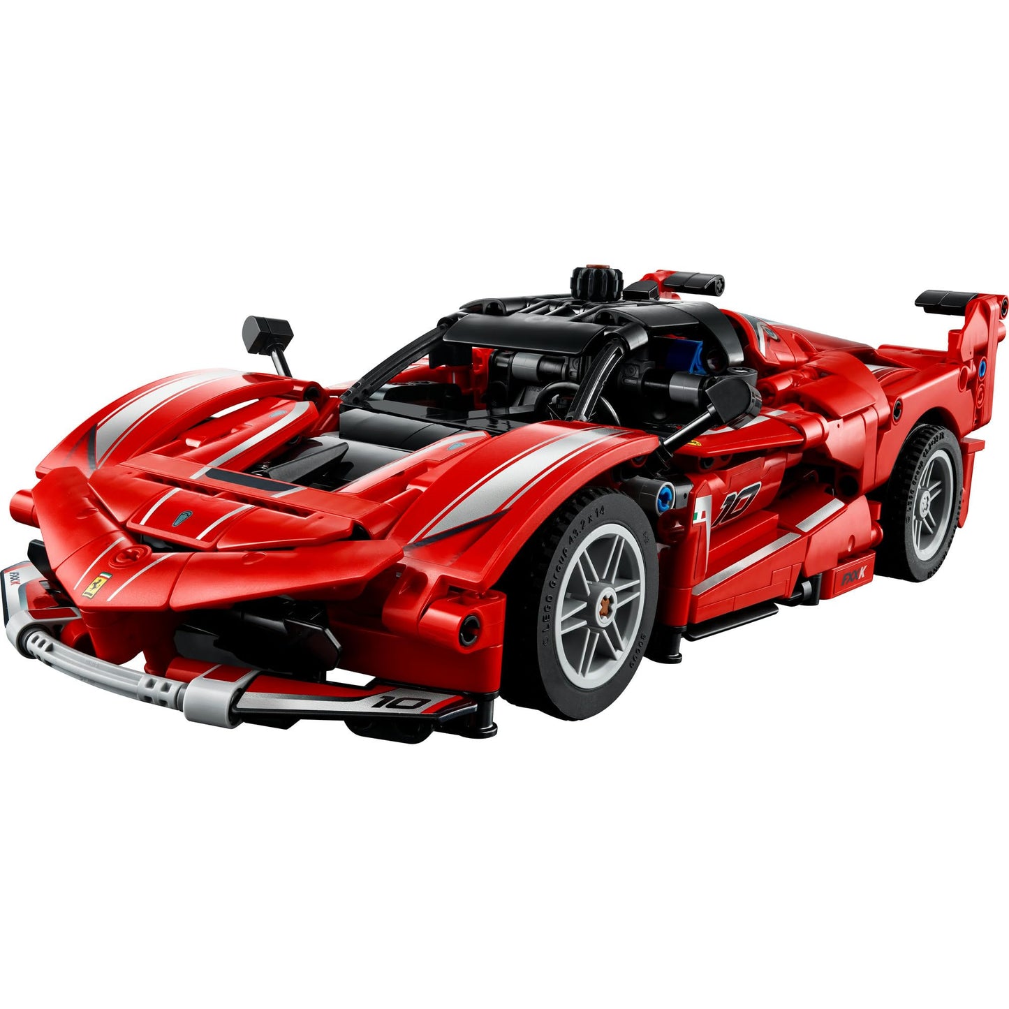 LEGO Technic Ferrari FXX K, Maqueta de Coche de Carreras con Motor V12, Diferencial y Pistones Móviles, Regalo para Niños y Niñas de 10+ Años 42212