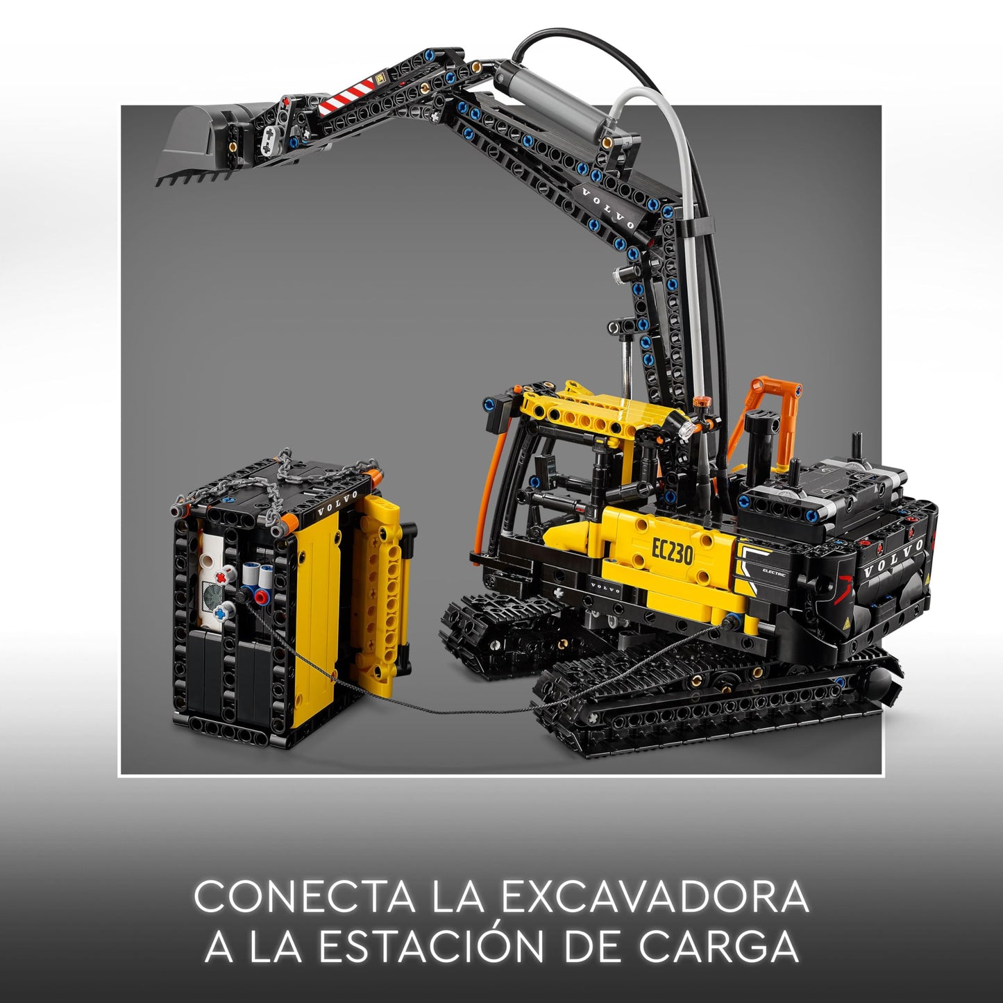 . LEGO Technic Camión FMX y Excavadora Eléctrica EC230 Volvo 42175, Vehículos de Juguete para Construir, Regalo para Niños +10 Años y Aficionados a la Construcción