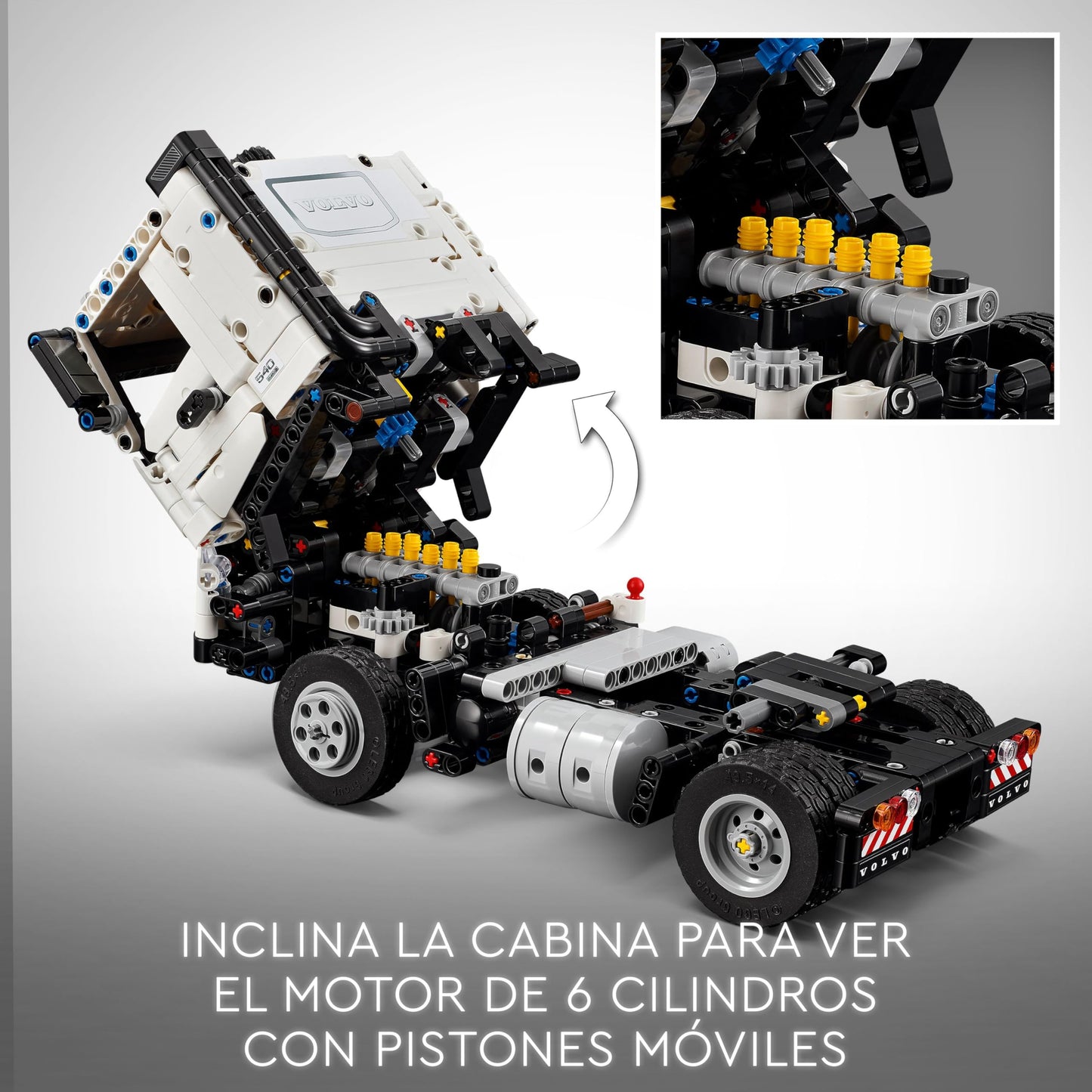 . LEGO Technic Camión FMX y Excavadora Eléctrica EC230 Volvo 42175, Vehículos de Juguete para Construir, Regalo para Niños +10 Años y Aficionados a la Construcción