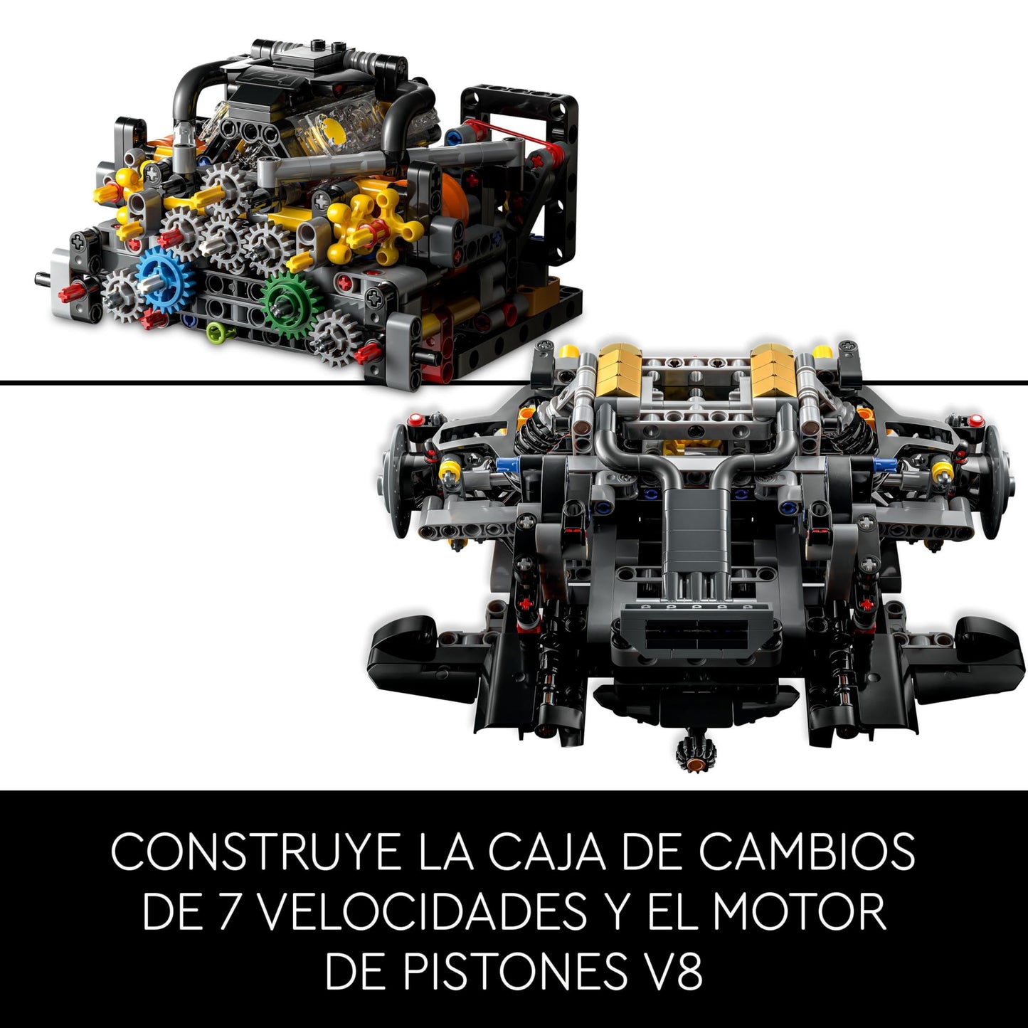 LEGO Technic McLaren P1, Maqueta de Coche de Carreras a Escala para Adultos, Set de Construcción Coleccionable, Regalo para Aficionados a los Supercoches y al Motor 42172