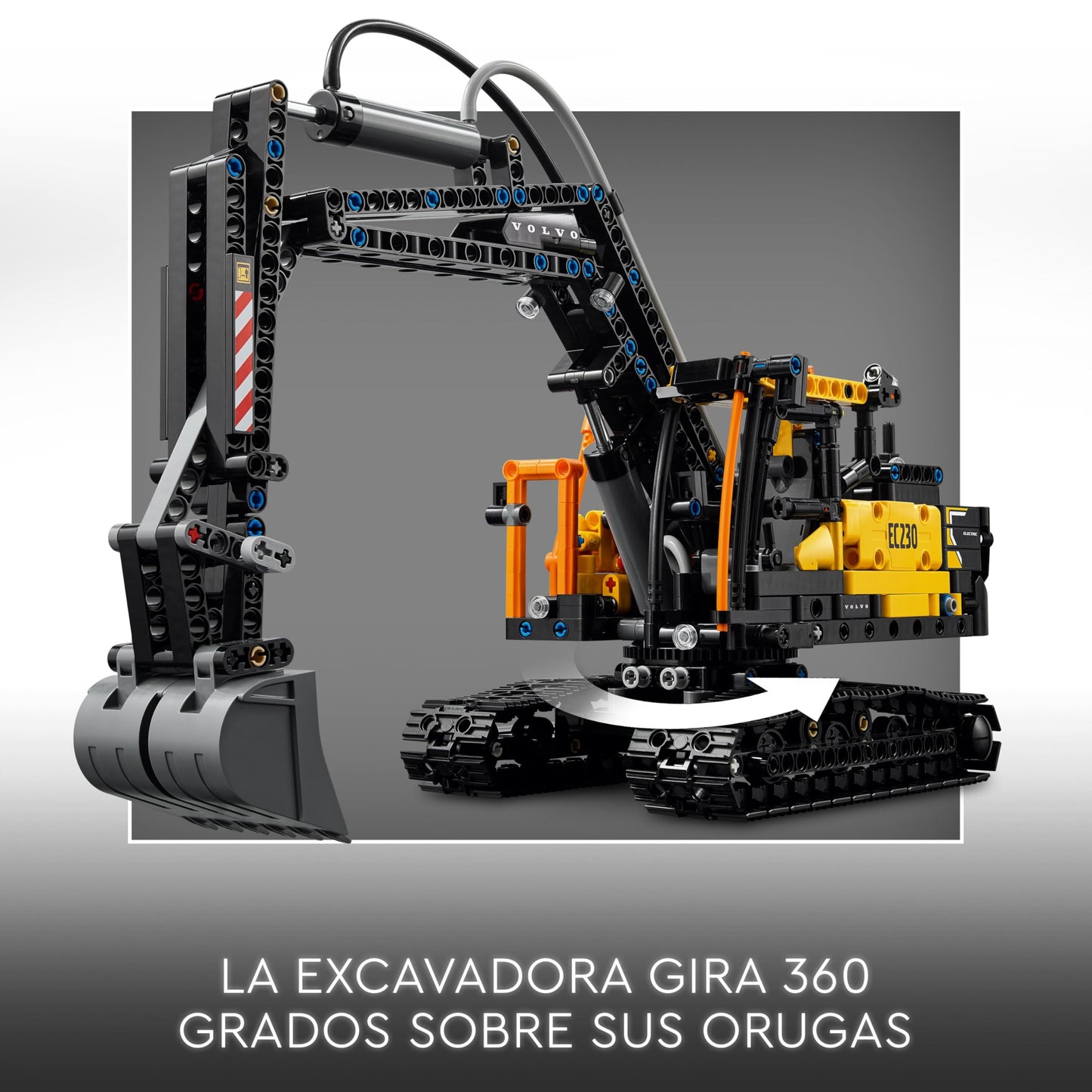 . LEGO Technic Camión FMX y Excavadora Eléctrica EC230 Volvo 42175, Vehículos de Juguete para Construir, Regalo para Niños +10 Años y Aficionados a la Construcción