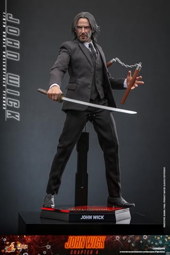 Hot Toys Figura Coleccionable John Wick 1:6 – Modelo Consequence, Detallado Realista, Articulada con Accesorios, Ideal para Coleccionistas y Fans de la Saga