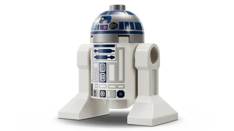 LEGO Star Wars R2-D2 Figura Articulada con Cabeza Giratoria, Periscopio y Herramientas, Incluye Minifigura de Darth Malak, Set de Construcción para Niños de 10+ Años, Fans y Coleccionistas 75379