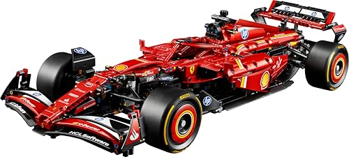 LEGO Technic Coche Ferrari SF-24 F1, Maqueta de Vehículo de Carreras Rojo para Construir y Coleccionar, Regalo para Aficionados a la Fórmula 1, Adultos y Coleccionistas 42207