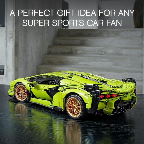 LEGO Technic Lamborghini Sián FKP 37 42115, Maqueta de Coche para Construir, Modelo de Colección, Regalo para Adultos