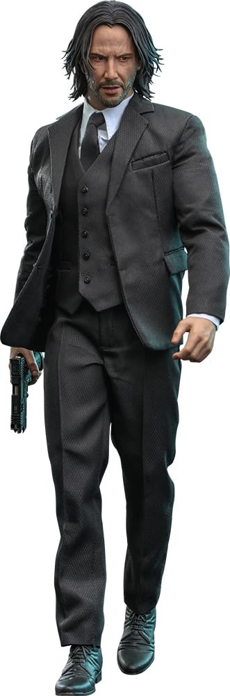 Hot Toys Figura Coleccionable John Wick 1:6 – Modelo Consequence, Detallado Realista, Articulada con Accesorios, Ideal para Coleccionistas y Fans de la Saga