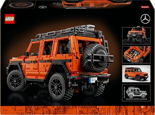 LEGO Technic Mercedes-Benz G 500 Professional Line, Maqueta de Coche 4x4 para Construir, Set de Colección para Adultos, Regalo para Aficionados a la Clase G y al Motor 42177