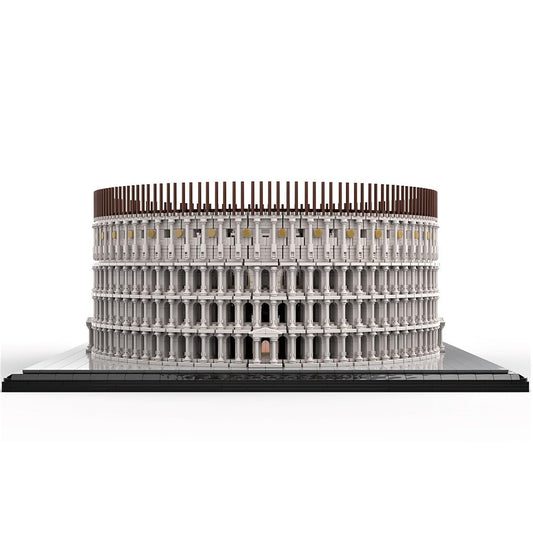 Metalakaer Kit de Construcción Coliseo de la Antigua Roma, Maqueta Arquitectónica Modular MOC-58811, 11371 Piezas