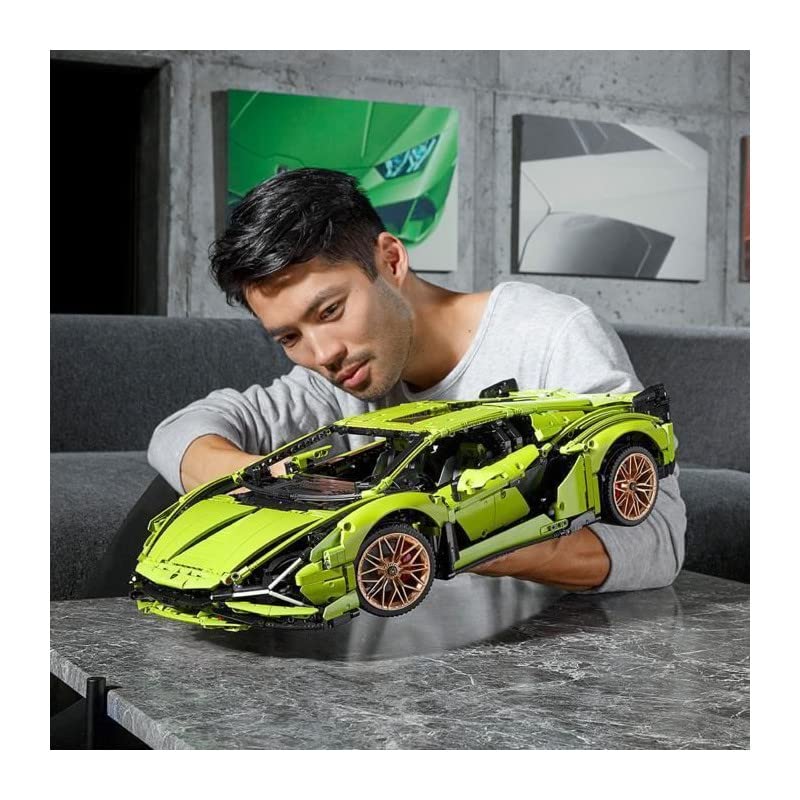LEGO Technic Lamborghini Sián FKP 37 42115, Maqueta de Coche para Construir, Modelo de Colección, Regalo para Adultos