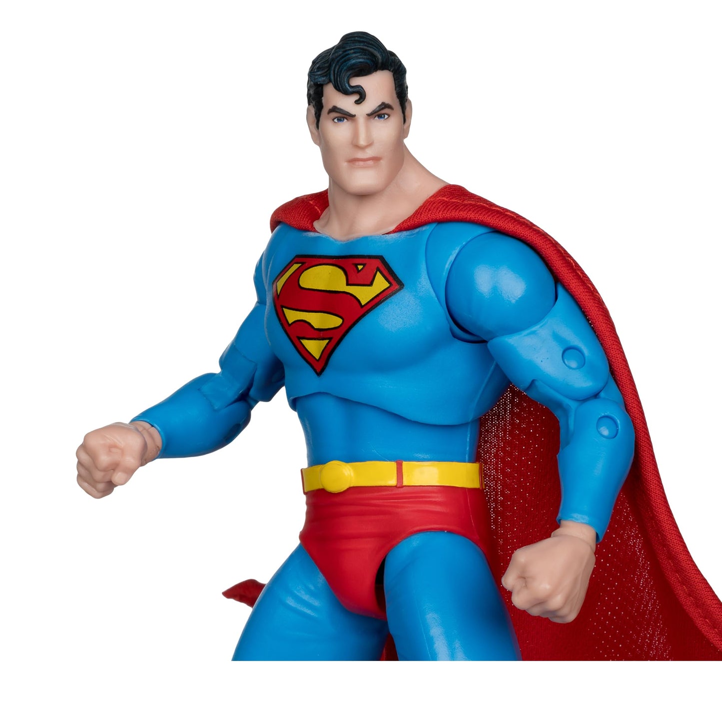 McFarlane Toys Figura Coleccionable Superman The Silver Age – Edición con Coleccionable Digital, Detalles Clásicos, Articulada, Ideal para Fans de DC Comics y Coleccionistas