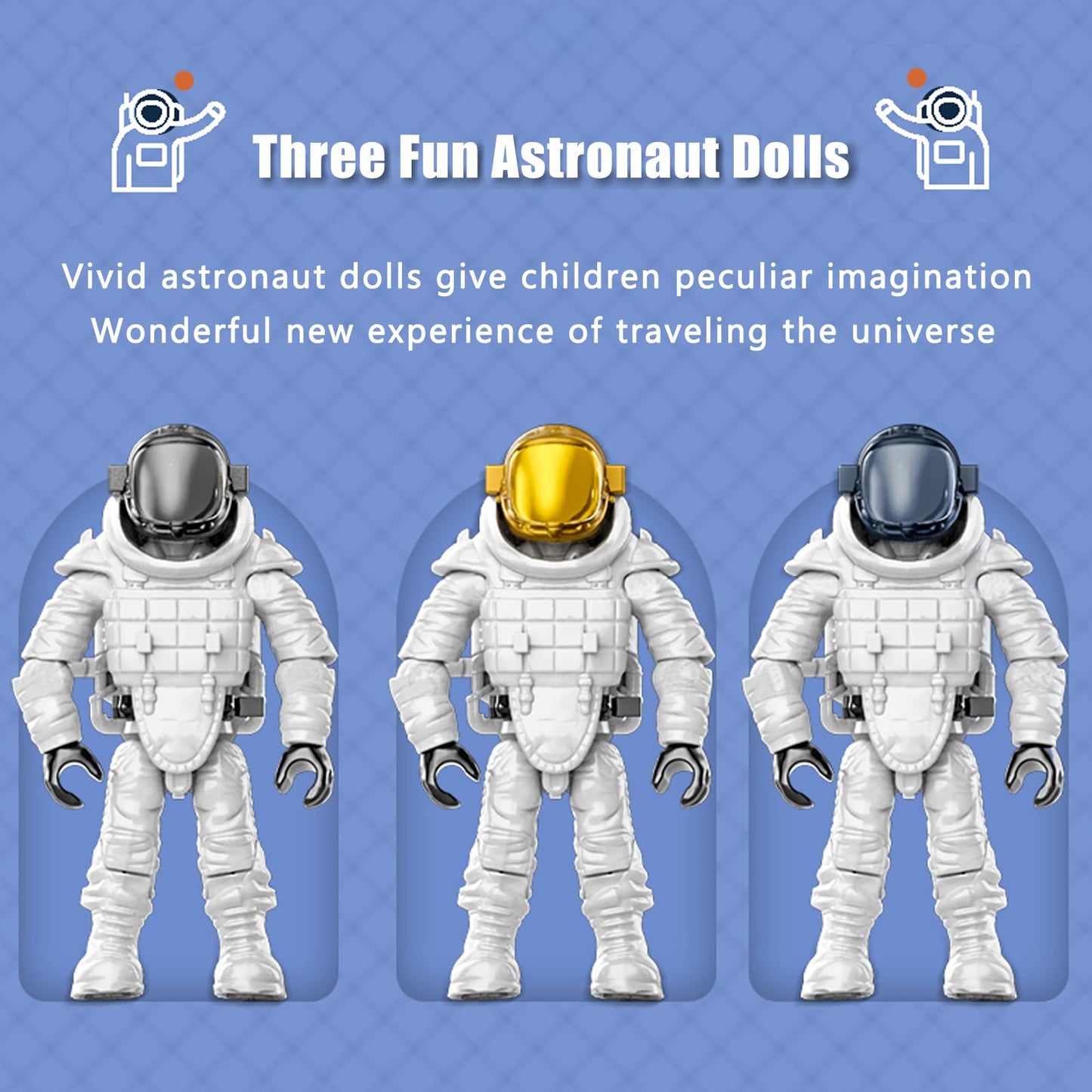 Set de Construcción STEM Cohete 11 en 1 con 888 Piezas, Transbordador Espacial y Estación Espacial Urbana con Figuras de Astronautas, Juguete Educativo y Creativo, Regalo de Navidad para Niños y Niñas de 6 a 14 Años