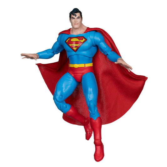 McFarlane Toys Figura Coleccionable Superman The Silver Age – Edición con Coleccionable Digital, Detalles Clásicos, Articulada, Ideal para Fans de DC Comics y Coleccionistas