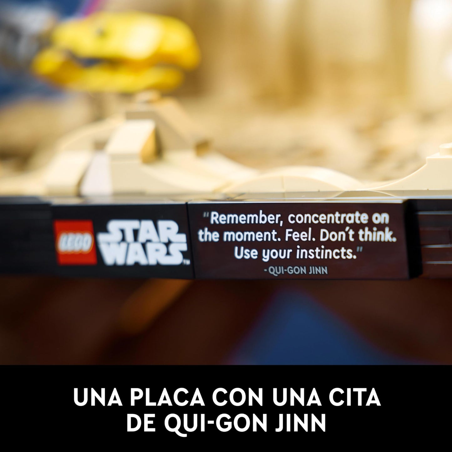 LEGO Star Wars La Amenaza Fantasma Diorama Carrera de Vainas de Mos Espa, Maqueta de Construcción para Adultos con Vaina de Anakin Skywalker, Regalo para Hombres y Mujeres Fans de Star Wars 75380