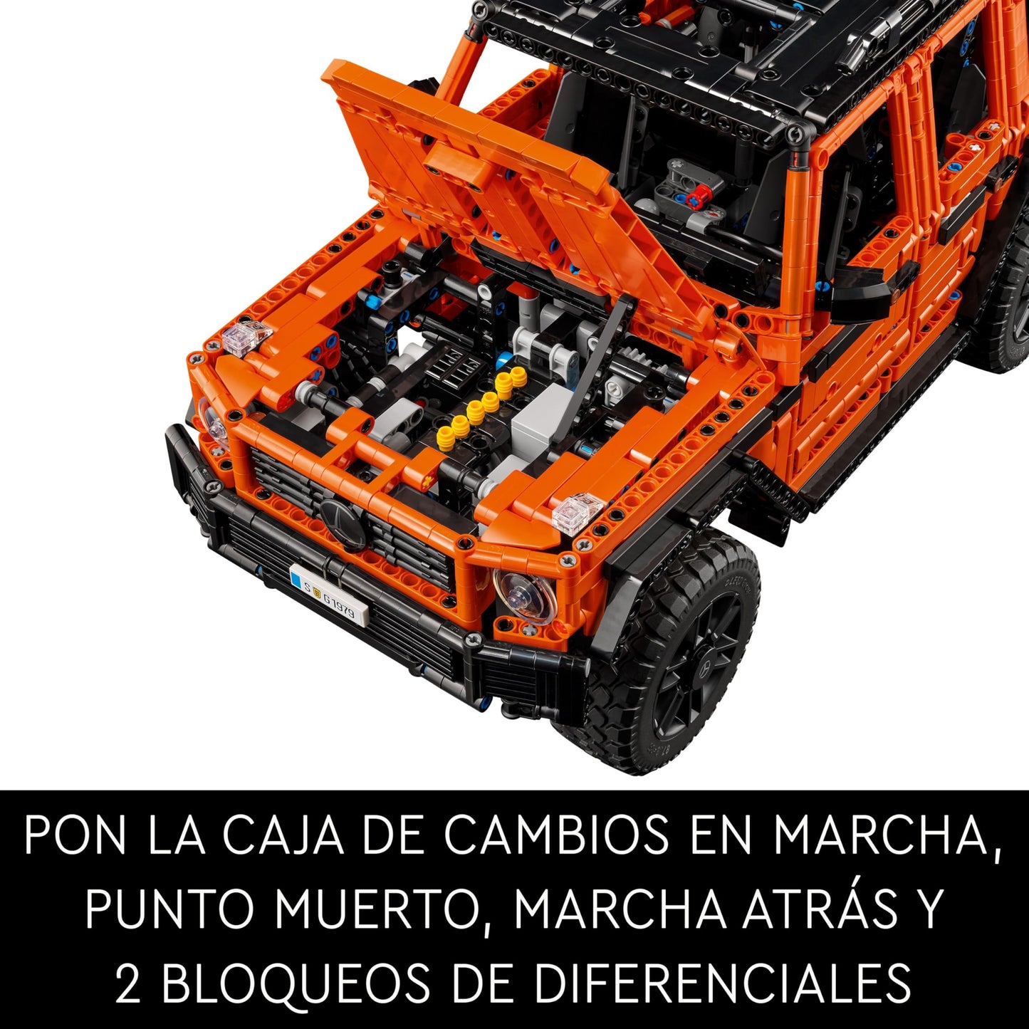 LEGO Technic Mercedes-Benz G 500 Professional Line, Maqueta de Coche 4x4 para Construir, Set de Colección para Adultos, Regalo para Aficionados a la Clase G y al Motor 42177