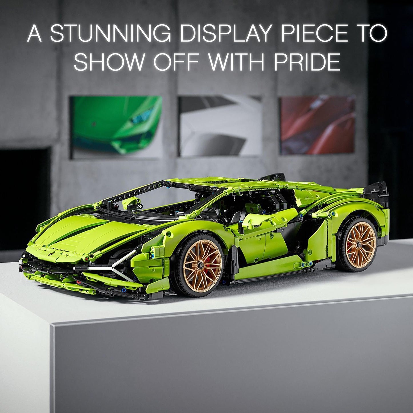 LEGO Technic Lamborghini Sián FKP 37 42115, Maqueta de Coche para Construir, Modelo de Colección, Regalo para Adultos