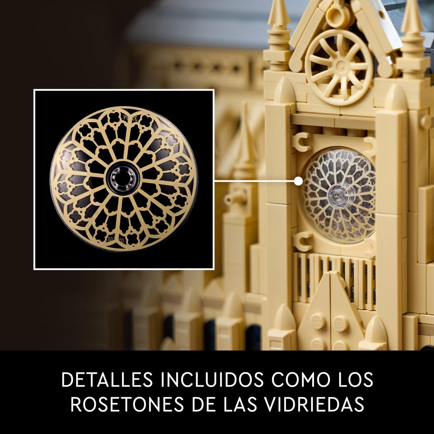 LEGO Architecture Notre Dame de París, Maqueta de Catedral para Construir, Set de Arquitectura y Recuerdo Histórico de Francia, Regalo para Adultos y Aficionados al Patrimonio 21061
