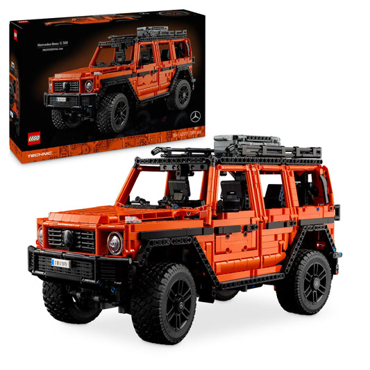 LEGO Technic Mercedes-Benz G 500 Professional Line, Maqueta de Coche 4x4 para Construir, Set de Colección para Adultos, Regalo para Aficionados a la Clase G y al Motor 42177