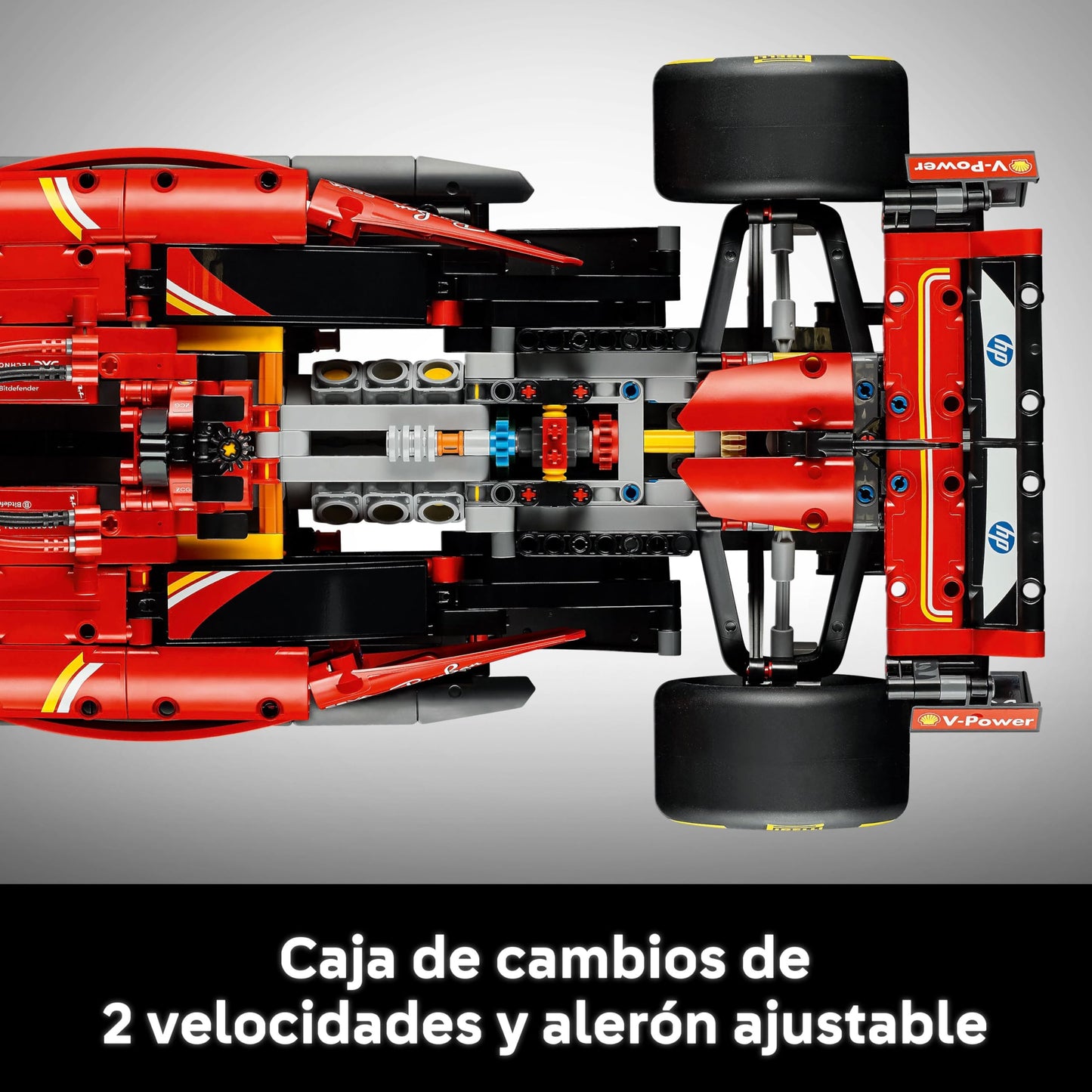 LEGO Technic Coche Ferrari SF-24 F1, Maqueta de Vehículo de Carreras Rojo para Construir y Coleccionar, Regalo para Aficionados a la Fórmula 1, Adultos y Coleccionistas 42207