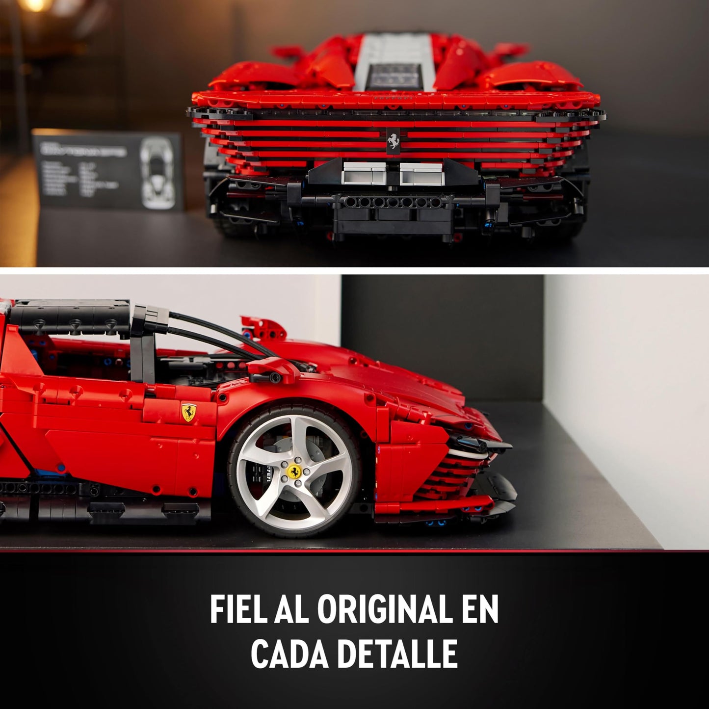 LEGO Technic Ferrari Daytona SP3 42143, Maqueta de Supercoche Rojo a Escala 1:8 para Construir, Set Coleccionable Ultimate Car Concept