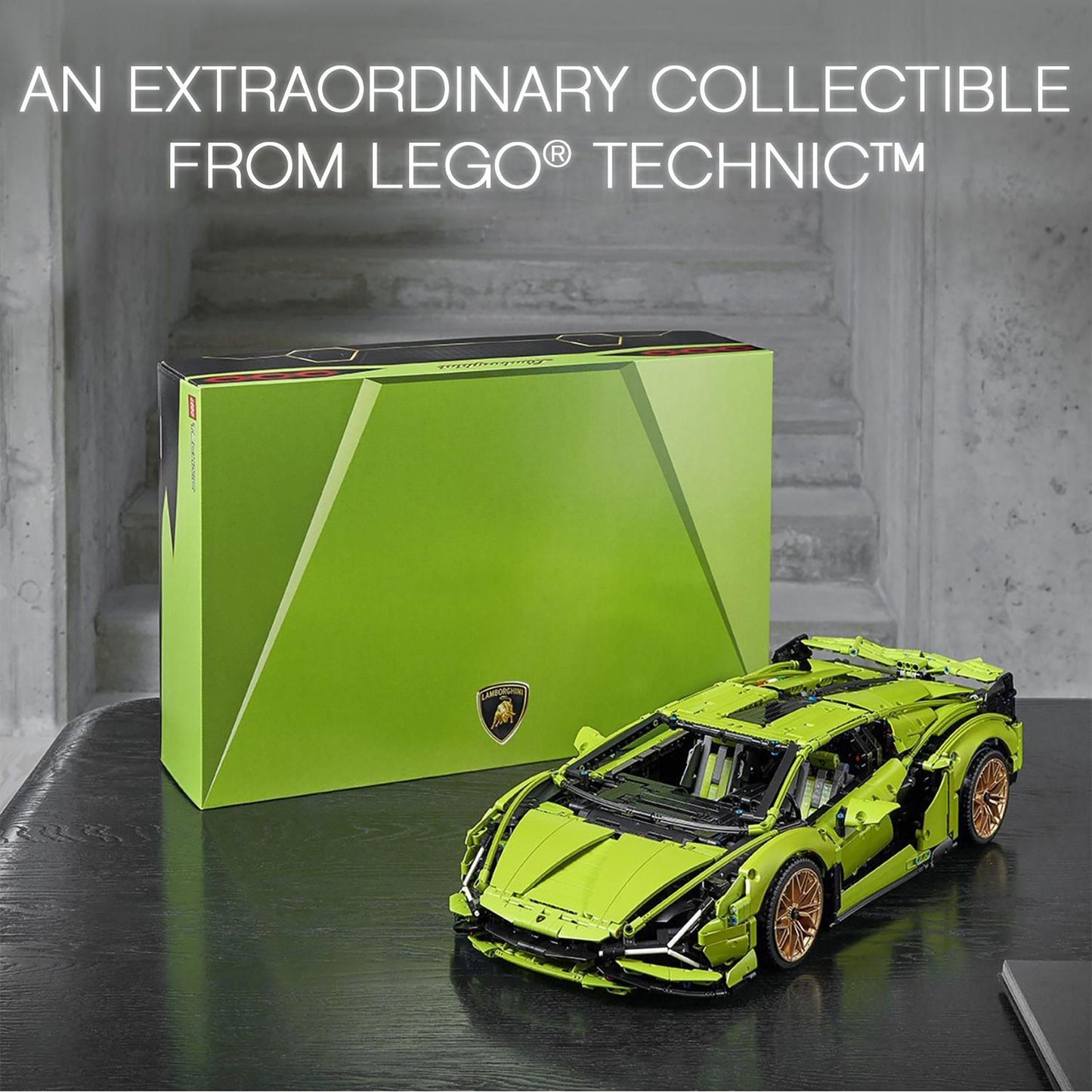 LEGO Technic Lamborghini Sián FKP 37 42115, Maqueta de Coche para Construir, Modelo de Colección, Regalo para Adultos