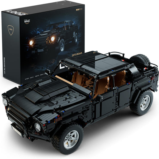 Nifeliz L002 Off-Road NF10274, Maqueta de Coche Todoterreno a Escala 1:8 para Adultos, 3983 Piezas, Kit de Construcción Coleccionable y Decorativo