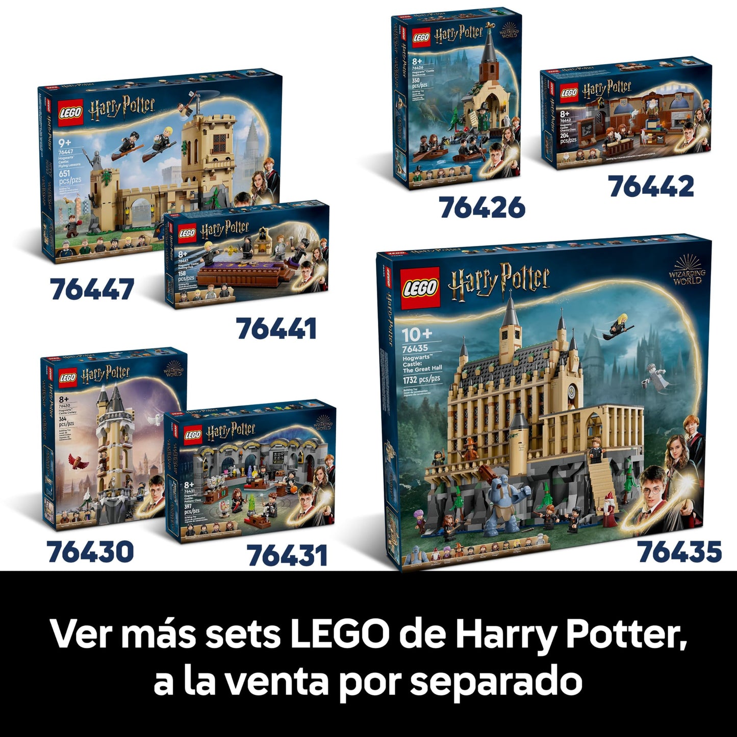 LEGO Harry Potter Tiendas Mágicas del Callejón Diagon 76444, Maqueta para Adultos con 12 Micro Figuras y Autobús Noctámbulo, Set de Construcción Coleccionable